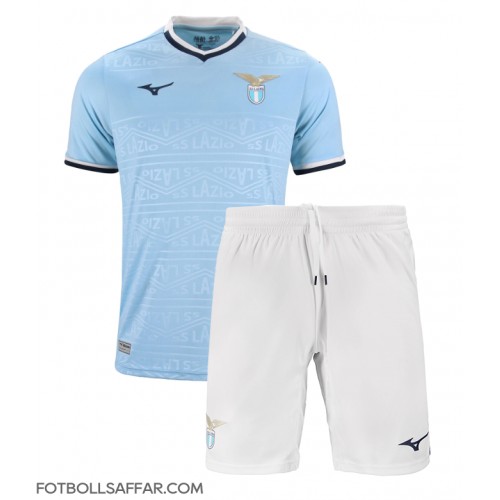Lazio Hemmadräkt Barn 2024-25 Kortärmad (+ Korta byxor)
